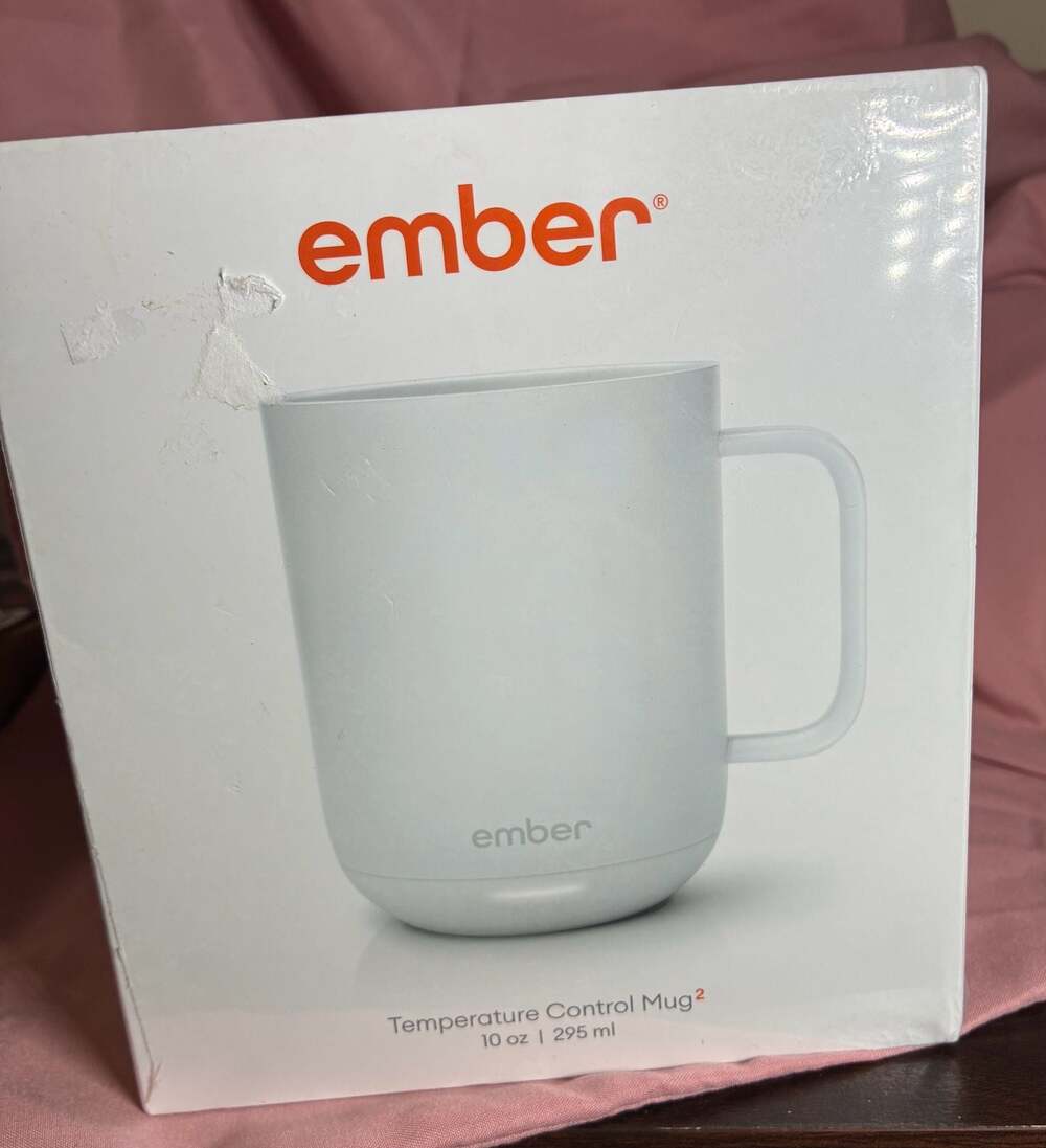 Ember Temperature Control Smart Mug 2, 10 Oz, NEW IN ORIGINAL PACKAGING